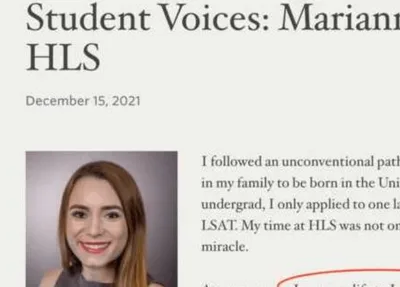 Brasileira tem testemunho publicado em site de Harvard