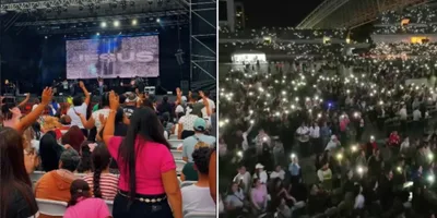 Cerca de 60 mil pessoas se reúnem em estádio para adorar a Deus na Costa Rica