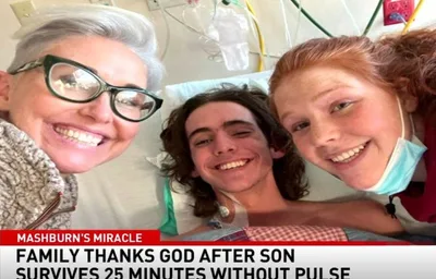 Jovem volta à vida após parada cardíaca de 25 minutos: "Damos a glória a Deus"