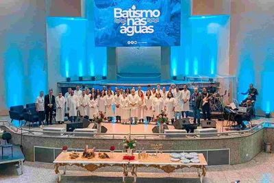 ADSA Brasil realiza batismo nas águas seguido de Santa Ceia