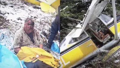 Família sobrevive à queda de avião após orar: "Deus, coloque seus anjos nas asas"