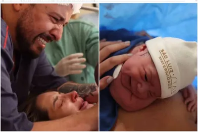 Cantor gospel Isaías Saad comemora o nascimento do primeiro filho