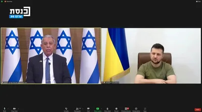 Zelensky pede armas a Israel e compara invasão ao Holocausto
