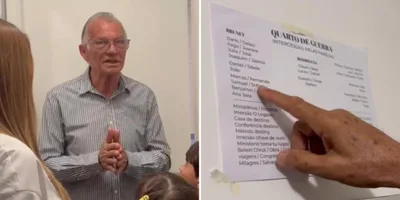 Avô mostra seu quarto de oração aos netos: “É aqui que lutamos pela nossa família”