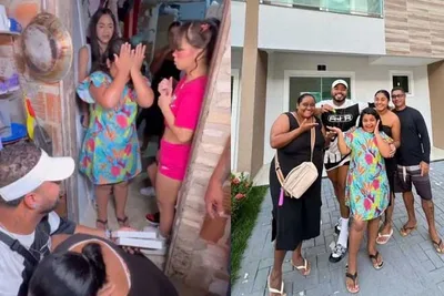 Hytalo Santos compra casa para cantora gospel que canta na rua pra sustentar a família