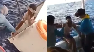 Brasileiro é resgatado em alto-mar após passar 11 dias dentro de freezer: "Foi Deus"