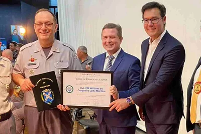 Deputado Alex de Madureira participa de homenagem ao Comando de Policiamento do Interior (CPI-9)