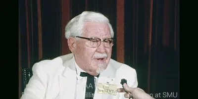 Criador do KFC aceitou Jesus aos 77 anos: ‘Não adianta ser rico, precisamos de Deus’