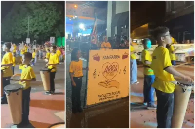 Projeto Abba Pai lança Natal Solidário e fanfarra social com crianças em Penápolis (SP)