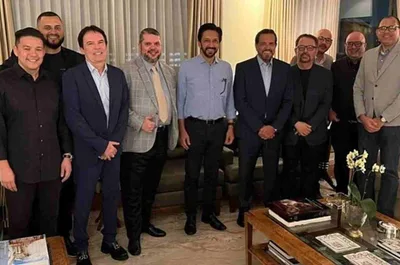 Agenor Duque e lideres evangélicos celebram aniversário do prefeito de SP