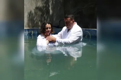 Filha recebe Jesus após sua mãe ser curada do câncer: ‘Deus me deu paz e alegria’