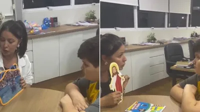 "Jesus vai te guiar por toda a vida", ensina pastora a menino autista