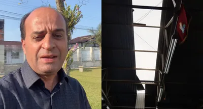 Pastor Hueslen Santos morreu após queda do telhado dos Gideões