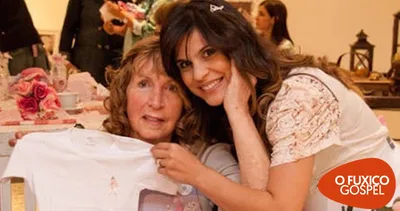 Aline Barros chora a morte da mãe da Xuxa Meneghel