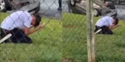 Adolescente ora pela mãe após carro capotar em SP: \"Grande livramento\"