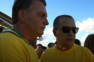 Ao lado de Malafaia, Bolsonaro participa de primeiro ato pela anistia após sua cirurgia