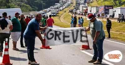 Igrejas evangélicas se preparam para nova greve dos caminhoneiros
