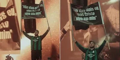 Em show, Jottapê anuncia fim de carreira no funk e relata conversão: \"Cristo vive em mim\"