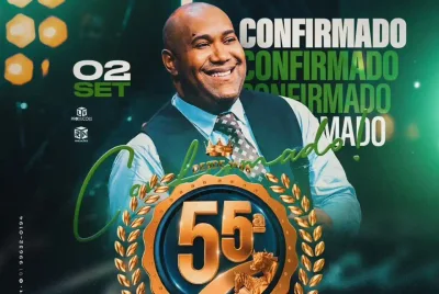 Gerson Rufino se apresenta nesta segunda-feira na 55ª EXPOFAC