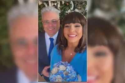 Cantora gospel Beatriz se casa com o empresário Eliomar Carvalho