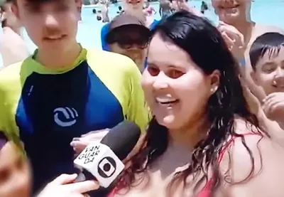 "Jesus é água para quem tem sede", prega jovem em reportagem sobre calor