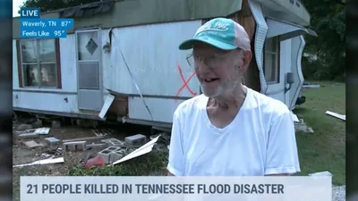 Idoso de 90 anos testemunha após sobreviver a enchente que matou 22