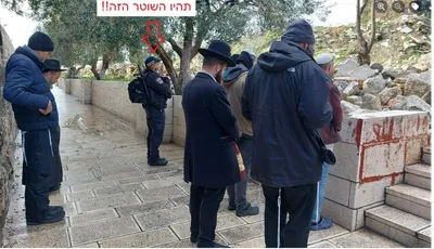 Polícia israelense que prendia judeus por orar no Monte do Templo, agora se junta a eles