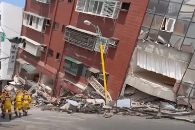 Taiwan é abalada pelo terremoto mais forte em 25 anos