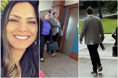 Sem apoio da família, Marcus Grubert enfrenta audiência nos EUA e se recusa a falar