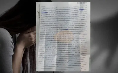 Criança escreve carta e detalha como foi abusada por pastor: Leia