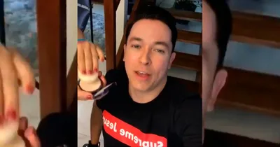 Maquiado, pastor Lucinho Barreto manda recado para homossexual famoso