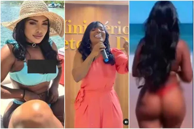 Influencer rebate críticas por usar biquíni sendo evangélica: “Filhos do chifrudo”