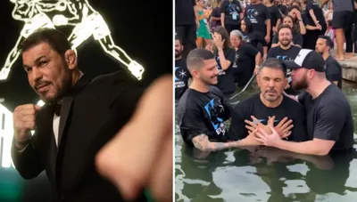 Minotauro é batizado nas águas: "Faltava algo"