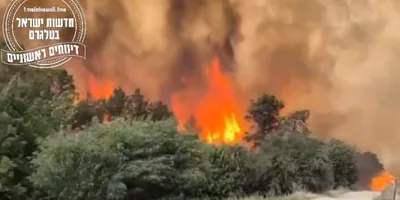 Grandes incêndios atingem Jerusalém e Cisjordânia em suspeita de atos terroristas do Hamas