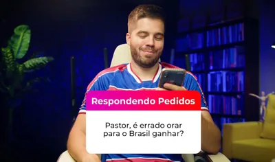 Pedro Pamplona fala sobre oração e torcida pelo Brasil na Copa