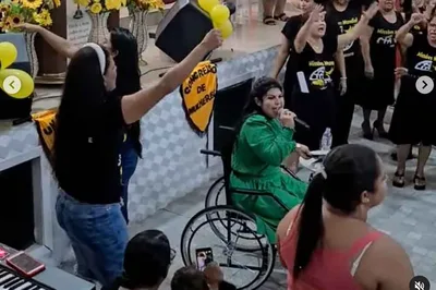 Por que Vanilda Bordieri está em cadeira de rodas?