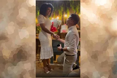 Cantora Kemilly Santos diz sim e fica noiva de Pablo Gabriel