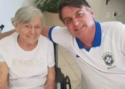 Morre aos 94 anos a mãe do presidente Jair Bolsonaro