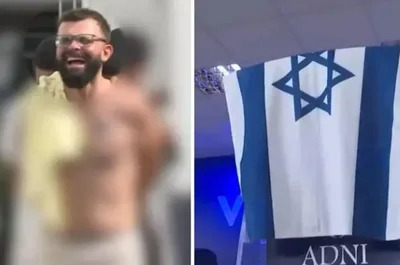 Homem interrompe culto, remove bandeira de Israel e ameça pastor