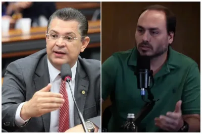 Sóstenes se solidariza com Carlos Bolsonaro após PF achar computador da ABIN na casa do vereador