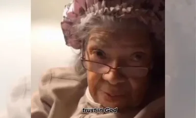 Bisavó de 94 anos dá conselho à geração mais jovem: "Confie no Senhor"