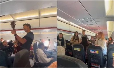 Pastor que cantou em avião rebate críticas e diz que pediu autorização