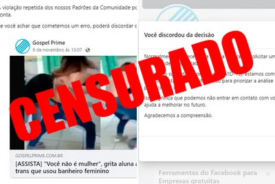 Censura: Ameaças do Facebook e intolerância religiosa