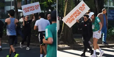 Cristãos evangelizam mais de mil corredores durante maratona no México