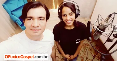 Amigos marcaram ela no post do concurso de música gospel e ela acabou vencendo