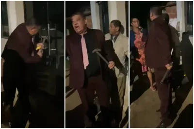 Fieis colocam cadeado na porta da igreja para impedir entrada do pastor