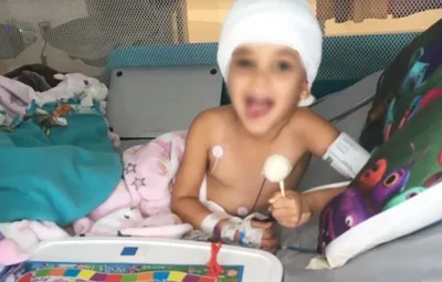 Menina com lesão cerebral é curada e sonha com Jesus: "Ele me trouxe pra casa"