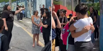 Cristãos evangelizam alunos em frente a escola em SP: ‘Jesus tem um futuro para vocês’