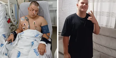 ‘Deus é o dono da vida’, diz mãe após filho desenganado receber alta médica