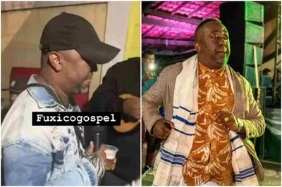 Cantor gospel é flagrado em roda de samba tomando uma cerveja